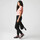 Vêtements Femme Pantalons Lacoste Pantalon de jogging  en molleton léger uni Noir Noir
