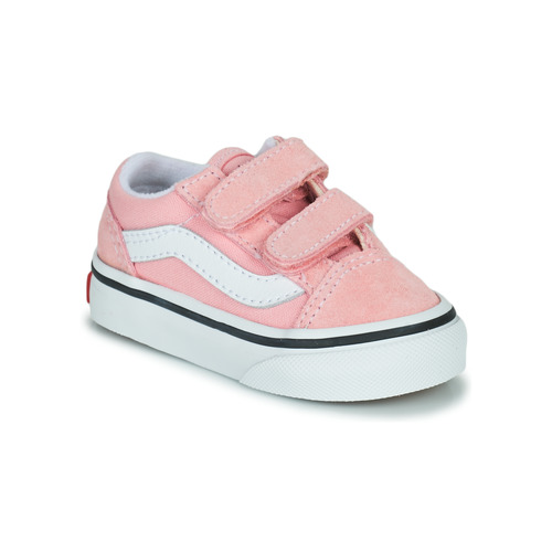 Chaussures Fille Baskets basses Vans Pink OLD SKOOL V Rose