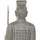 Le Coq Sportif Statuettes et figurines Item International Statue en Fibre de verre d'un Soldat de l'armée de terre c Gris
