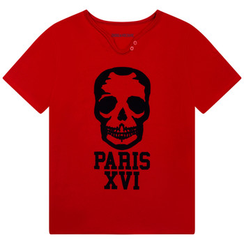 Vêtements Garçon T-shirts manches courtes Zadig & Voltaire EPICA Rouge