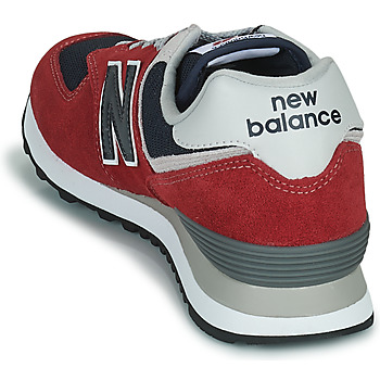 Chaussures New Balance 574 Rouge / Bleu - Livraison Gratuite 