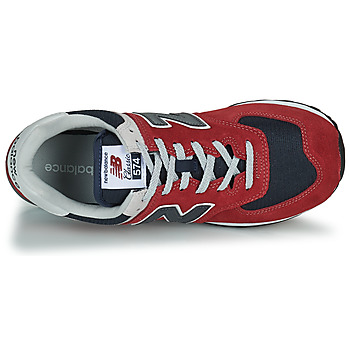 Chaussures New Balance 574 Rouge / Bleu - Livraison Gratuite 