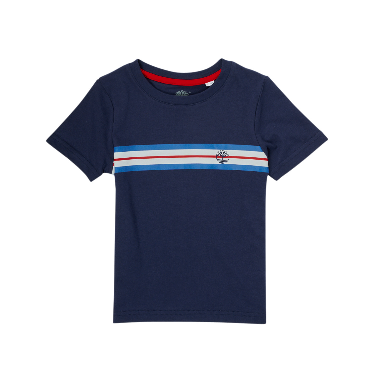 Vêtements Garçon T-shirts manches courtes Timberland tb0a127m2311 NICO Marine