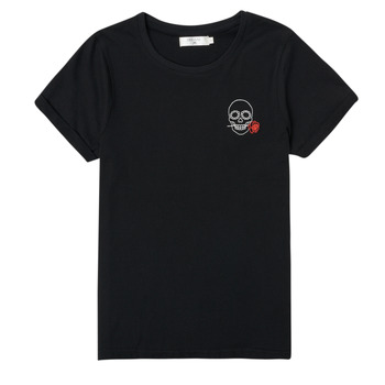 Vêtements Fille T-shirts manches courtes Deeluxe ROSE Noir