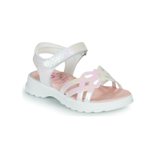 Chaussures Fille Type de bout Pablosky TOMATO Blanc