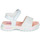 Chaussures Fille Sandales et Nu-pieds Pablosky TOMINI Blanc / Multicolore