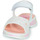 Chaussures Fille Sandales et Nu-pieds Pablosky Pablosky TOMINI Blanc / Multicolore