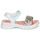 Chaussures Fille Sandales et Nu-pieds Pablosky TOREN Blanc / Multicolore