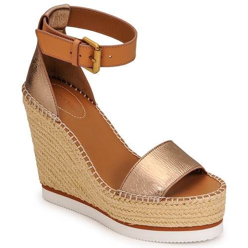 Chaussures Femme Espadrilles See by Chloé GLYN SB26152 Rose Gold