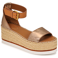 Chaussures Femme Espadrilles See by Chloé GLYN SB32201A Rose Gold
