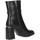 Chaussures Femme Low boots Exé Shoes Exe' XJ1130-YC508 Bottes et bottines Femme NOIR Noir