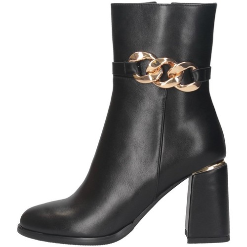 Halo Femme Low boots Exé Shoes Exe' XJ1130-YC508 Bottes et bottines Femme NOIR Noir