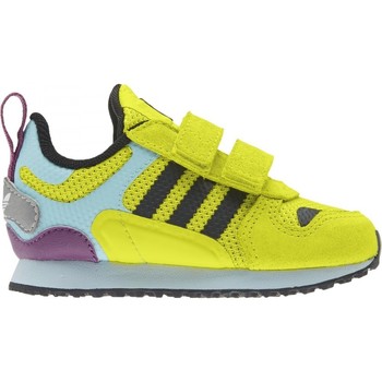 Chaussures Enfant Baskets basses adidas Originals yeezy bred on feet and ankle toes shoes Jaune