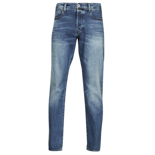 Vêtements short Jeans tapered G-Star Raw 3301 REGULAR TAPERED Bleu