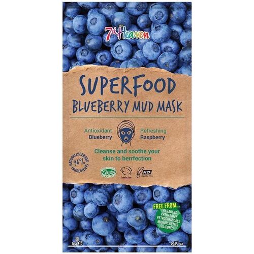Accessoires textile Masques 7Th Heaven Superfood Blue Berry Mud Mask 10 Gr 