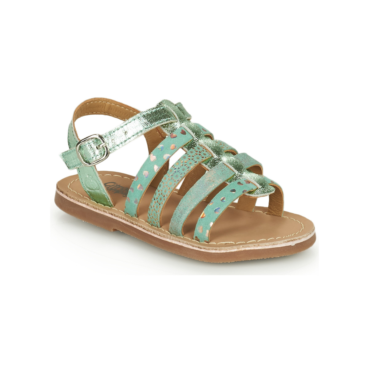 Chaussures Fille Sandales et Nu-pieds Ea7 Emporio Arma MAYANA Turquoise clair