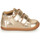 Chaussures Fille Baskets montantes Citrouille et Compagnie TAPELLE Gold