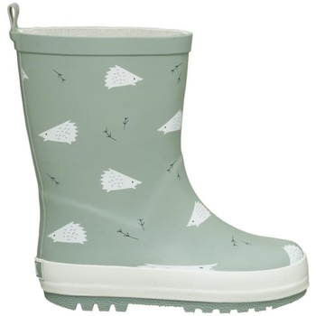 bottes enfant fresk  hedgehog rain boots - green 