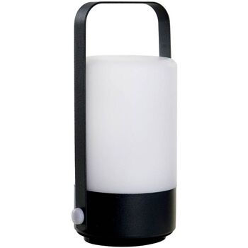 Lampe De Bureau Lampes à poser Item International Lampe de table noire transportable LED Noir