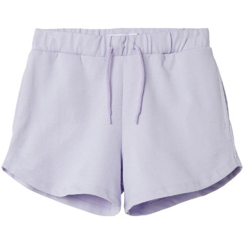 Vêtements Fille Warhol Shorts / Bermudas Name it 13201815 Violet