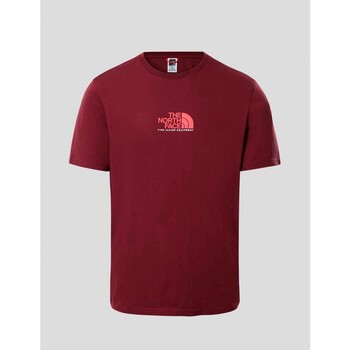Vêtements Homme T-shirts manches courtes The North Face  Rouge