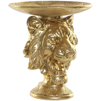 Maison & Déco Pot De Fleur En Résine Item International Statuette Lion doré en résine Doré