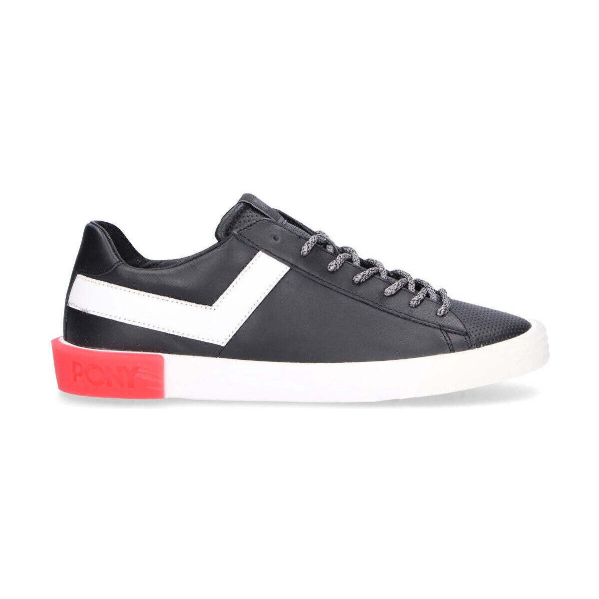 Chaussures Homme Baskets basses Pony  Noir