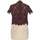Vêtements Femme T-shirts & Polos Zara top manches courtes  36 - T1 - S Violet Violet