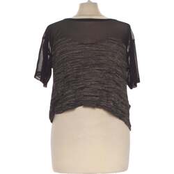 Vêtements Femme Automne / Hiver H&M top manches courtes  36 - T1 - S Noir Noir