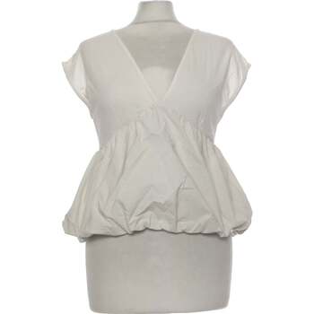 Vêtements Femme Pull Femme 36 - T1 - S Jaune Zara débardeur  36 - T1 - S Blanc Blanc