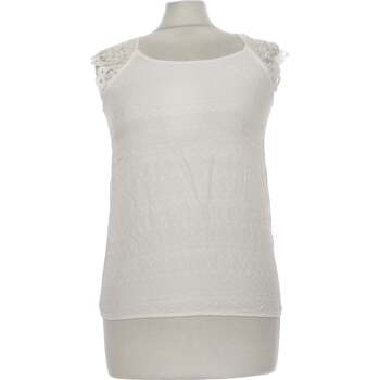 Vêtements Femme Débardeurs / T-shirts sans manche Atmosphere débardeur  32 Blanc Blanc
