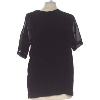 Vêtements Femme Tops / Blouses Zara Top Manches Courtes  36 - T1 - S Noir