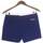 Vêtements Femme logo-tape Shorts / Bermudas Eleven Paris short  34 - T0 - XS Bleu Bleu