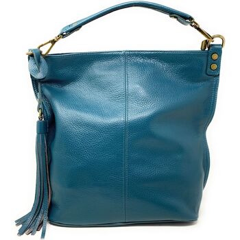 Sacs Femme Sacs porté main Maison Margiela number logo patch bucket bag TANAH Bleu