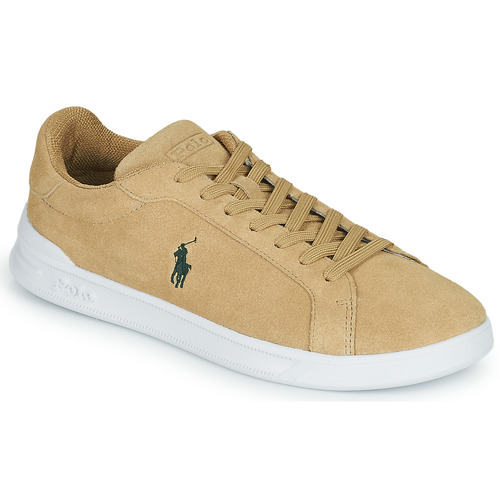 Polo Ralph Lauren HRT CT II-SNEAKERS-LOW TOP LACE Beige - Chaussures  Baskets basses Homme 88,30 €