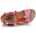 Chaussures Fille Sandales et Nu-pieds Citrouille et Compagnie PISTOCHE Orange-Rose-Violet