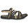 Chaussures Fille ADILETTE SANDAL K Bullboxer ALM017F1S-BKCA Noir / Marron