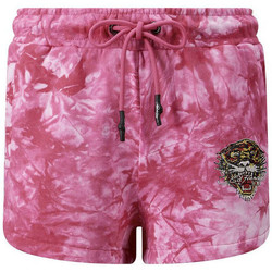 Vêtements Femme Shorts / Bermudas Ed Hardy Los tigre runner short hot pink Rose