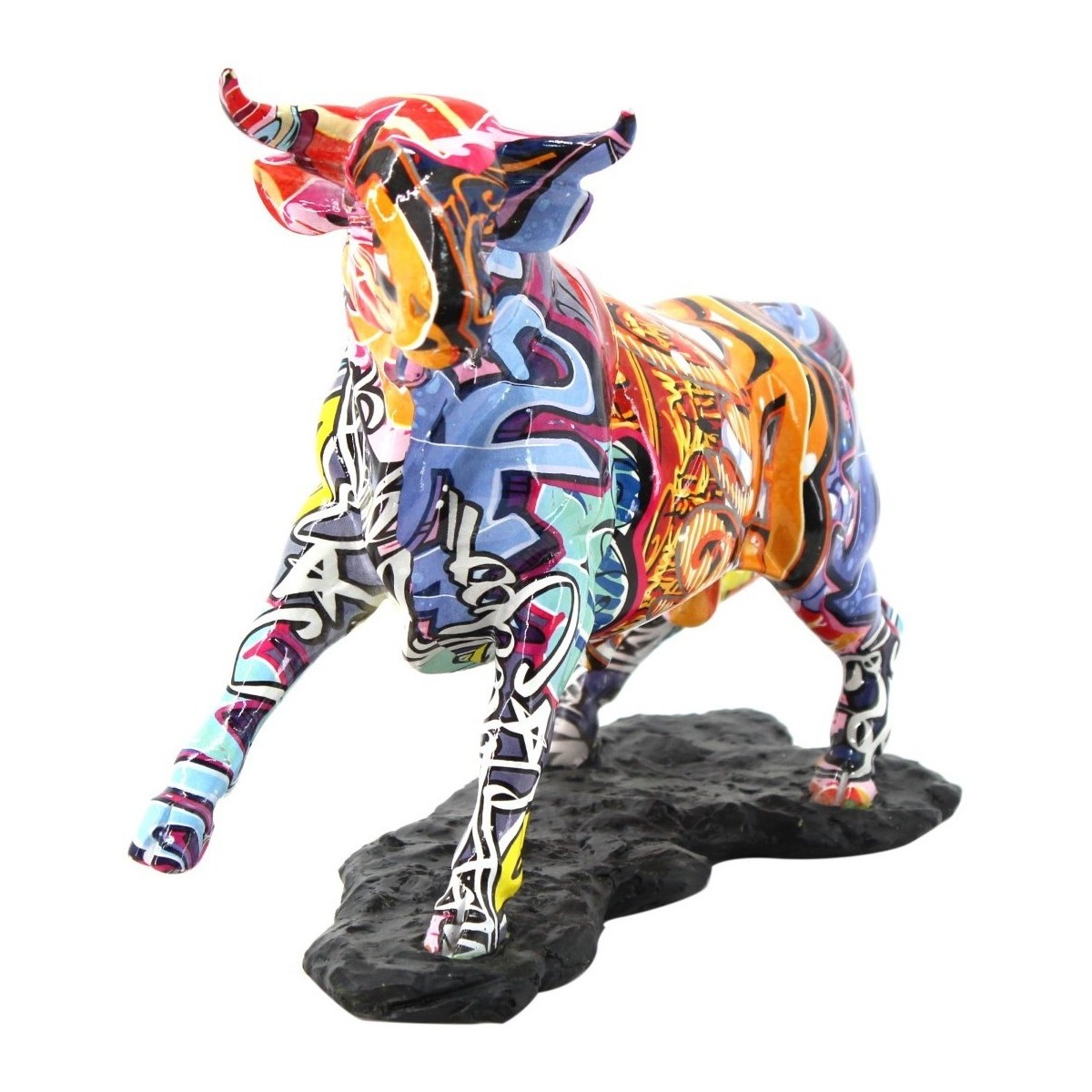 Maison & Déco Statuettes et figurines Signes Grimalt Figure Toro Grafiti Multicolore