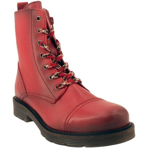 Chaussures Femme Boots Toutes les catégories Pellevoisin-V1897A Rouge