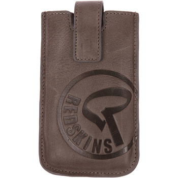 Sacs Homme Housses portable Redskins Etui pour iPhone Redskins en cuir taupe TAUPE