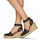 Chaussures Femme Sandales et Nu-pieds Unisa CAVIA Noir