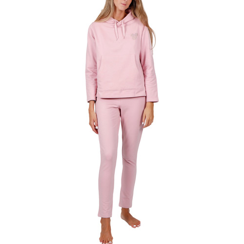 Admas Pyjama tenue d'intérieur legging sweat capuche Minnie Soft Rose -  Vêtements Pyjamas / Chemises de nuit Femme 61,53 €