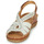 Chaussures Femme Sandales et Nu-pieds Pikolinos CADAQUES W8K Blanc / Marron