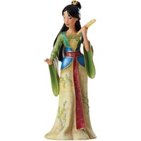 La Fiancee Du Mekong Statuettes et figurines Enesco Figurine collection Haute-Couture Mulan Jaune