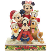 Toutes les nouveautés garçons Statuettes et figurines Enesco Statuette de Collection Mickey et ses amis Rouge