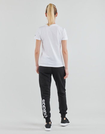 Adidas Sportswear LIN T-SHIRT Blanc / Noir