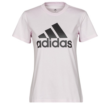 Vêtements Femme Barba pleated-bib denim shirt adidas Performance BL T-SHIRT almost pink/black
