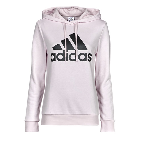Vêtements Femme Sweats womens Adidas Sportswear BL FT HOODED SWEAT almost pink/black