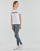 Vêtements Femme Leggings images Adidas Sportswear LIN Leggings dark grey heather/app sky rush
